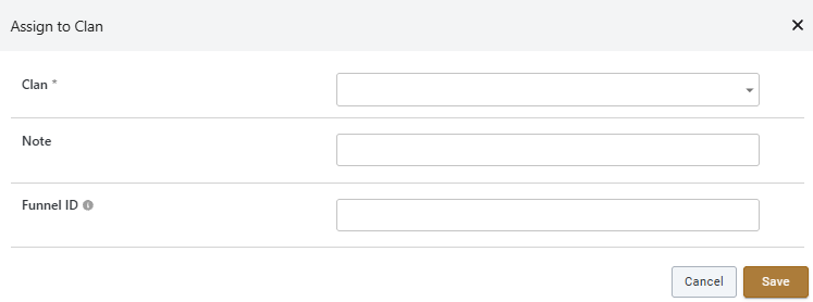 BO: "Assign to Clan" activity configuration in Campaign journey